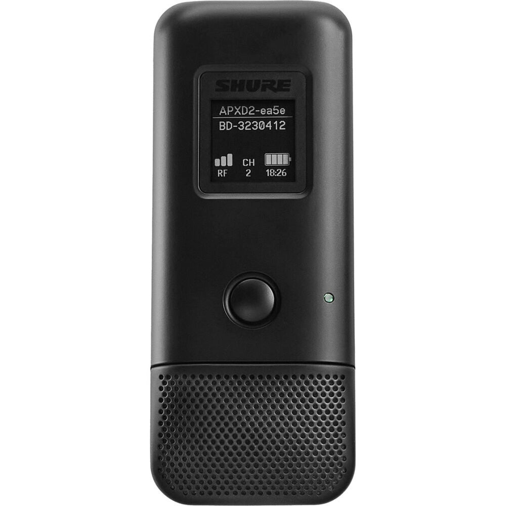 Microphone de surface sans fil Shure MXW6X/O-Z10 - Omni - Noir