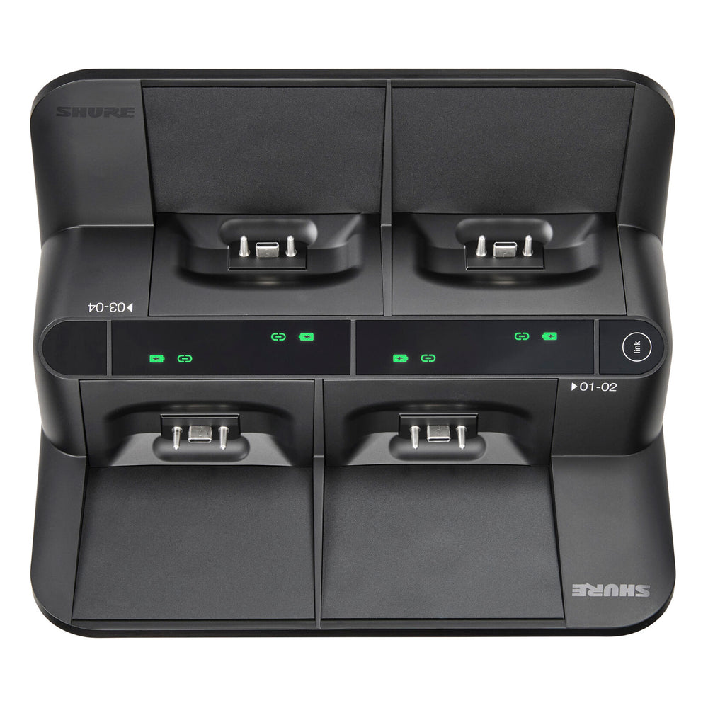 Shure MXWNDX4G Charging Station For MXW6X/8X - 4 Channels
