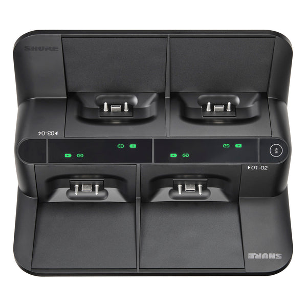 Shure MXWNDX4G Charging Station For MXW6X/8X - 4 Channels