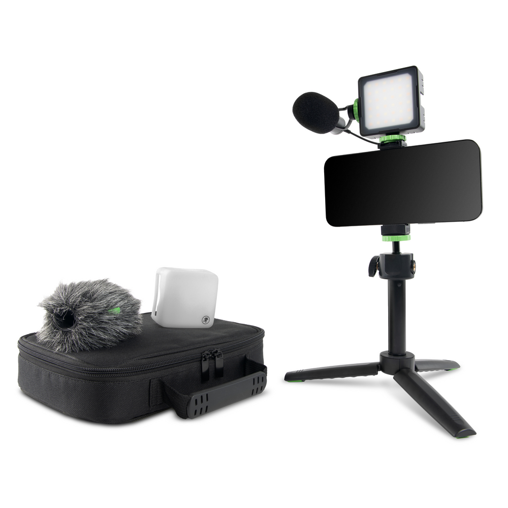 Mackie EM-93MK Complete Mobile Vlogger Kit for Smartphones and DSLRs