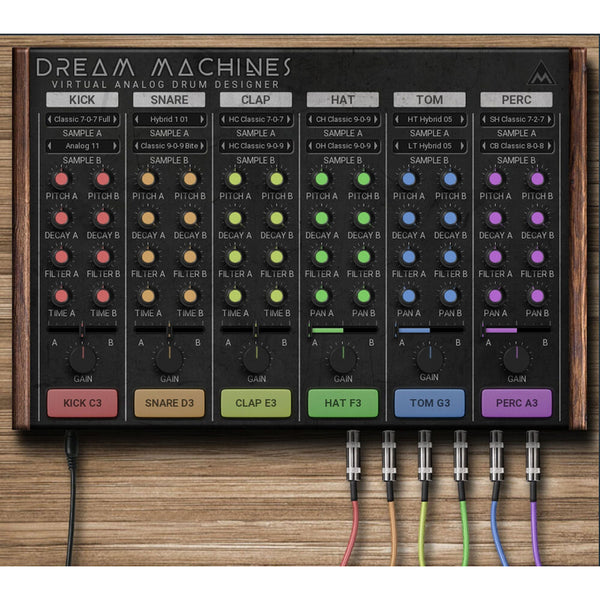 Melda DreamMachines - Collection Of Drum Machine Samples