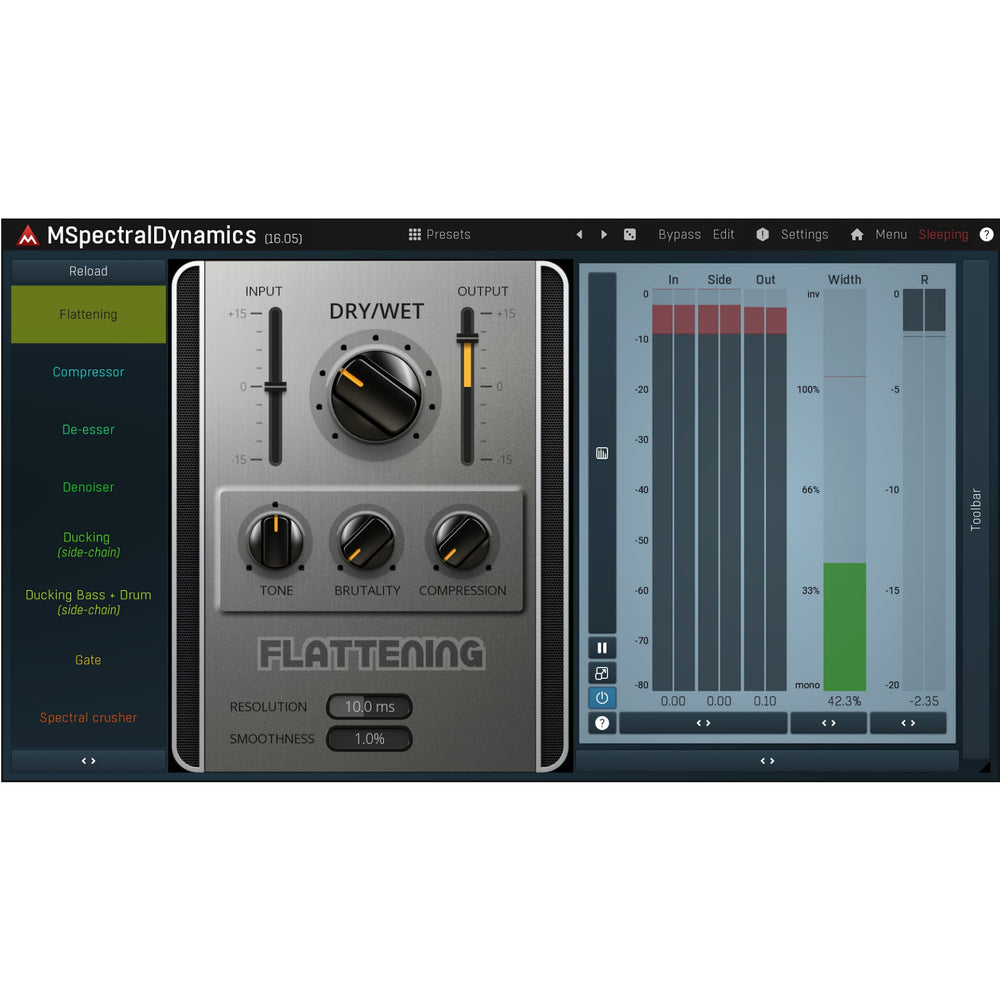 Melda MSpectralDynamics - All-In-One Spectral Processing