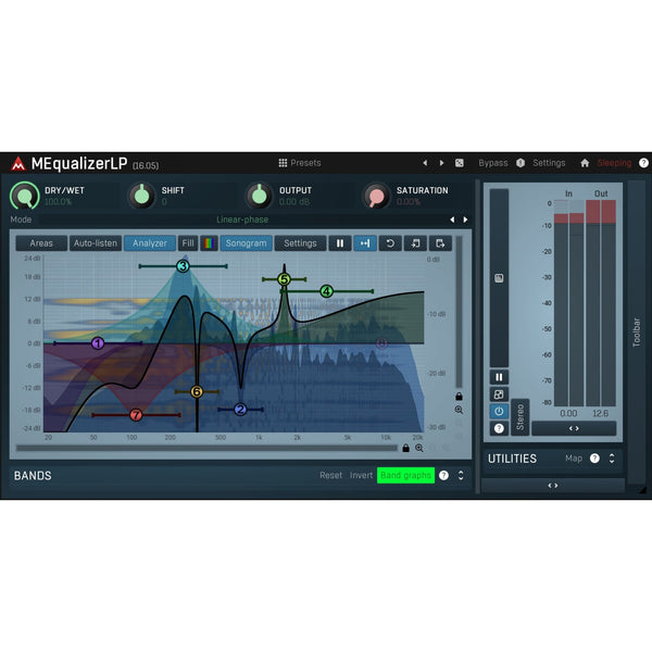 Melda MEqualizerLP - Superb Linear Phase Processing