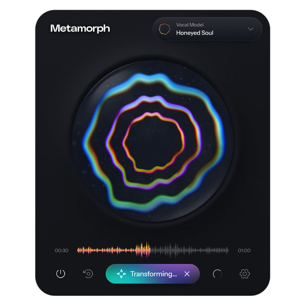 Antares Metamorph - Transform Vocals Using High-Quality, Ethically Trained Voice Models.