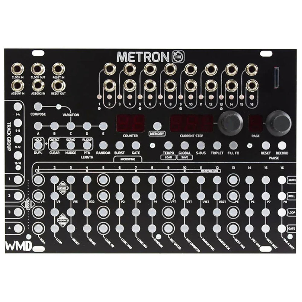 WMD Metron Trigger/Gate Rhythm Sequencer
