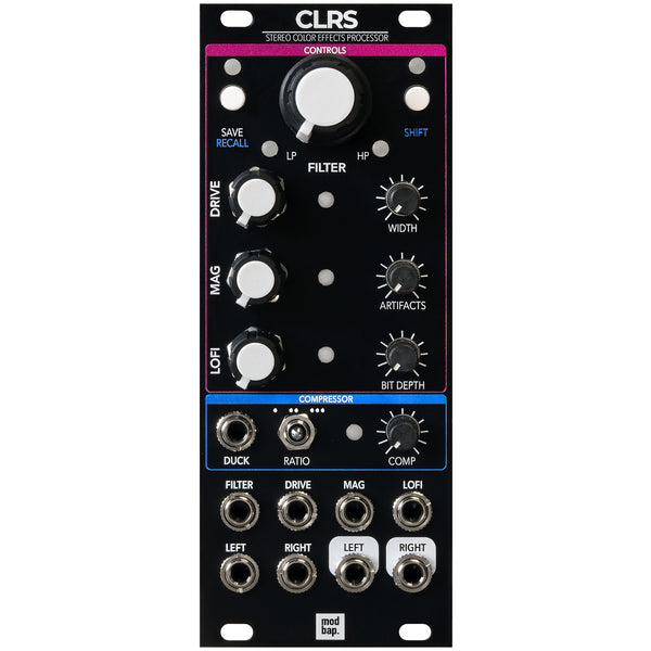Modbap Modular CLRS Stereo Color Effects Processor