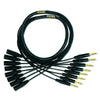 Mogami Gold 8-Channel 1/4" TRS to XLR Male Audio Cable - 25 ft (7.6 m)