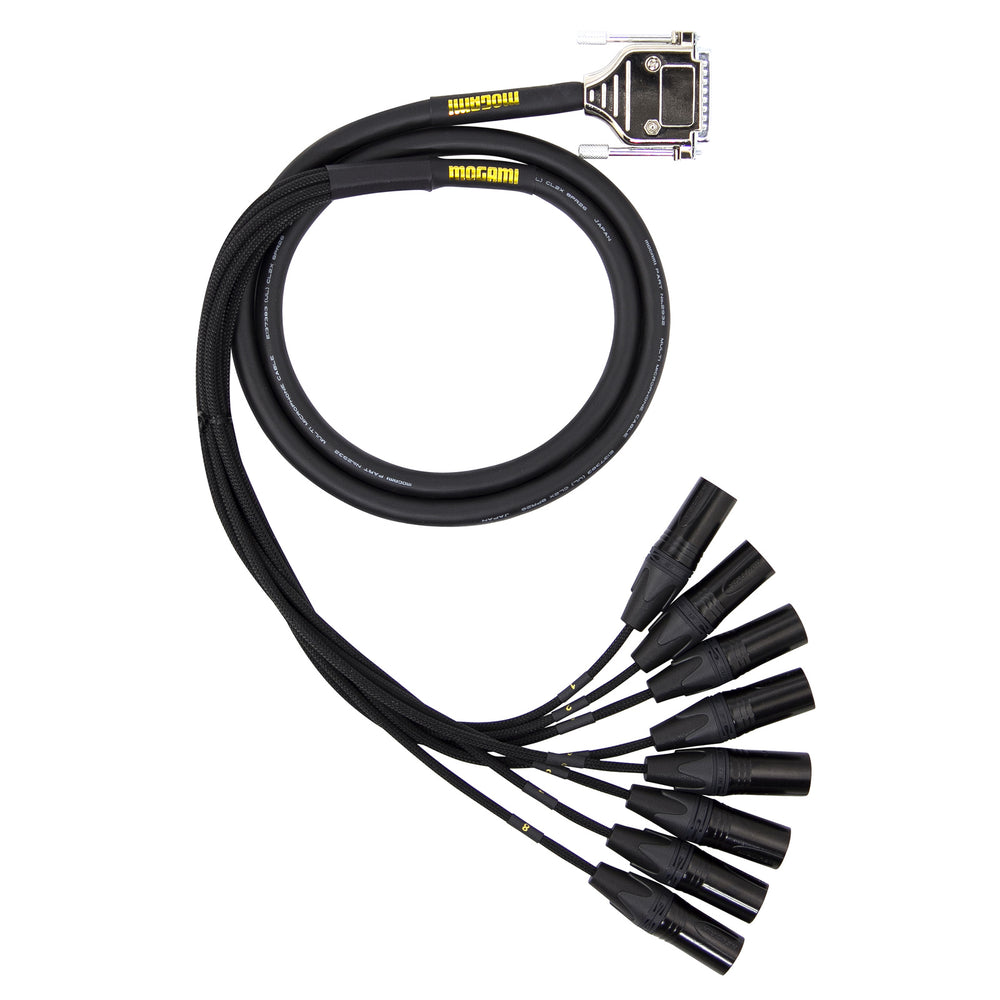 Mogami Gold DB25 to XLR Male 8-Channel Analog Cable - 15 ft (4.6 m)