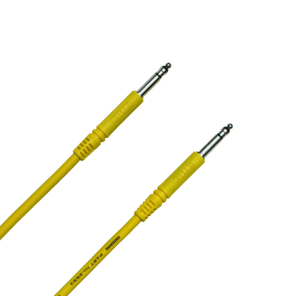 Mogami TT Bantam Patch Cord, Yellow - 36" (91 cm)