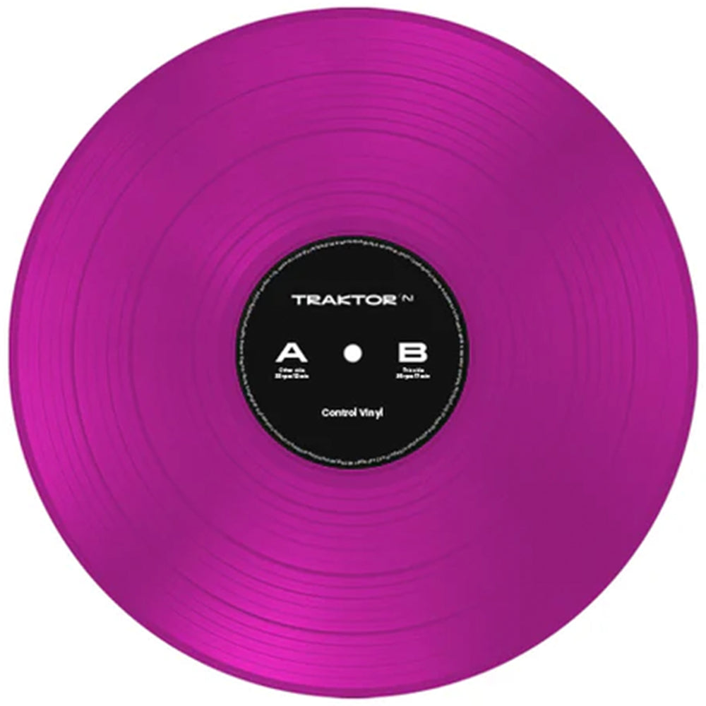 Native Instruments Traktor Control Vinyl Neon Pink Clear