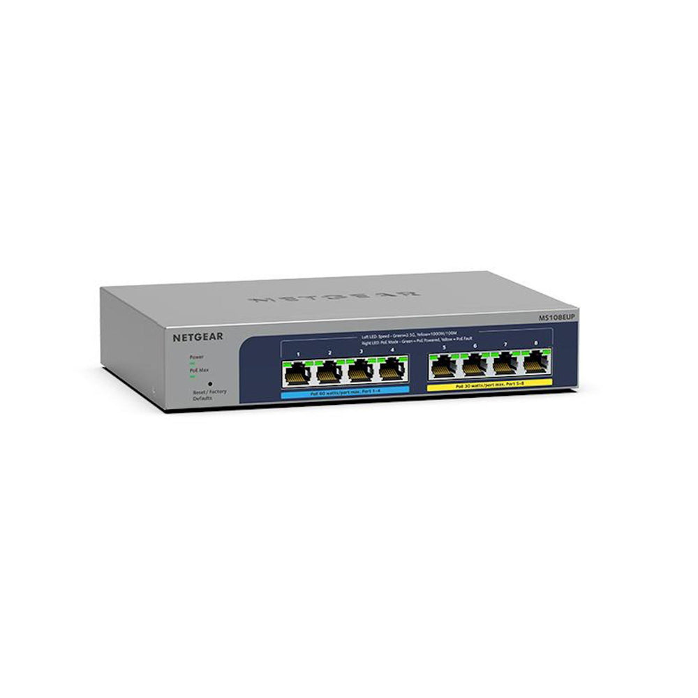 Netgear 8-Port Multi-Gigabit Plus Switch With POE++
