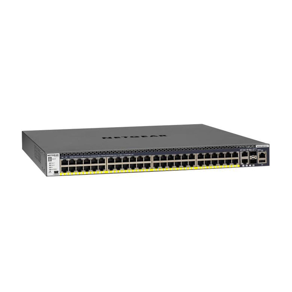 Netgear M4300-52G-POE+ Stackable Managed Switch 1000W PSU