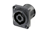 Neutrik 2-Pin speakON Panel Connector - IEC 62368 Compliant