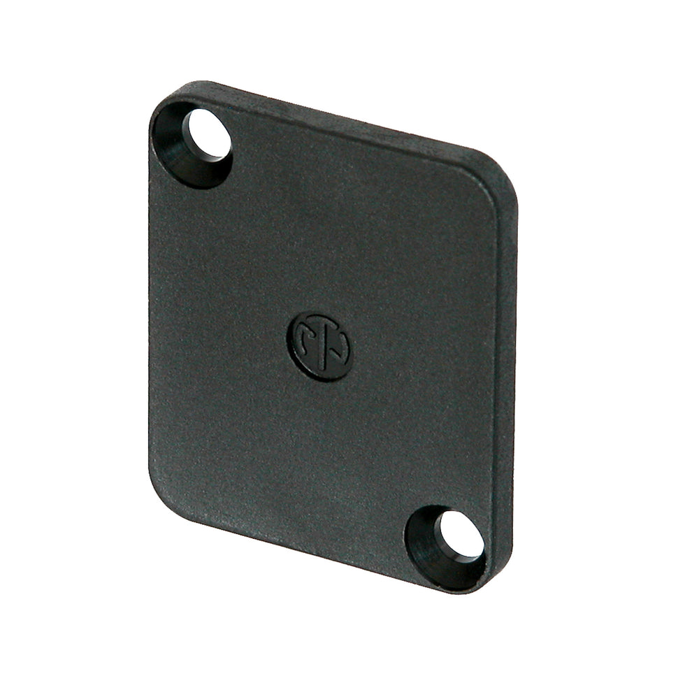 Neutrik Plastic Cover for D-Size Holes - Black