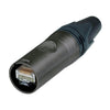 Neutrik etherCON Black Inline (Cat6A) with RJ45