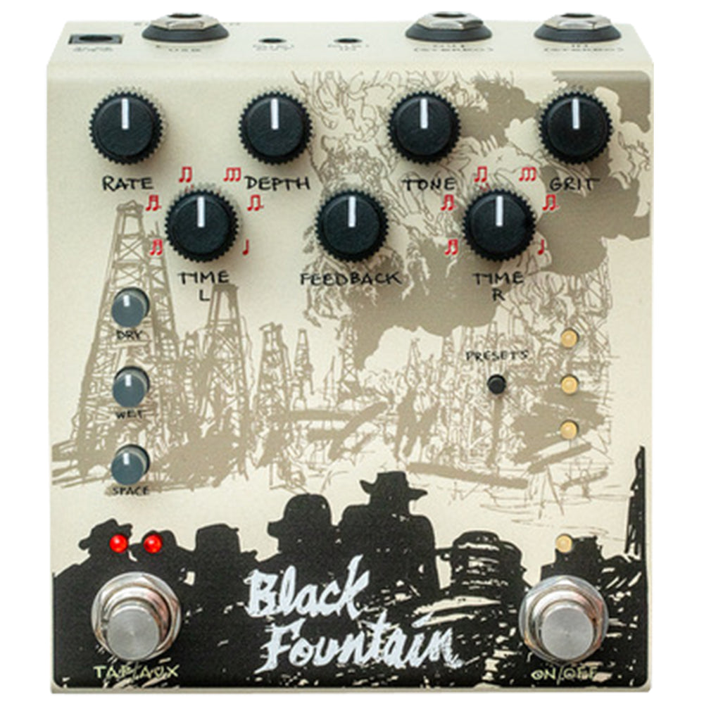 Old Blood Noise Endeavors Black Fountain Stereo Cream (Std)