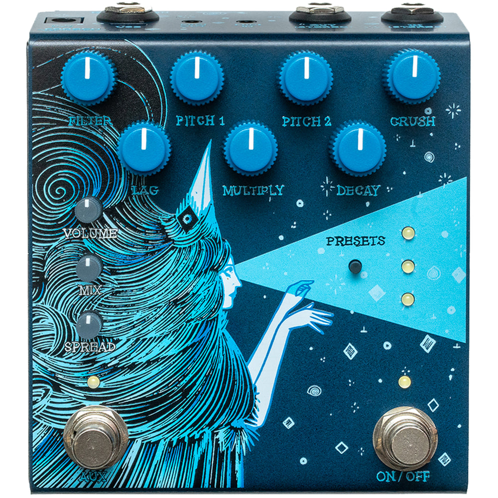 Old Blood Noise Endeavors Dark Star Reverb Blue Standard