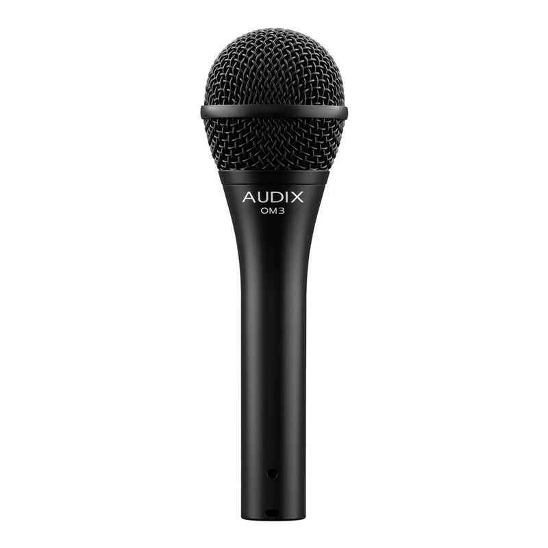 Audix OM3 Professional Dynamic Vocal Mic With Clip and Pouch