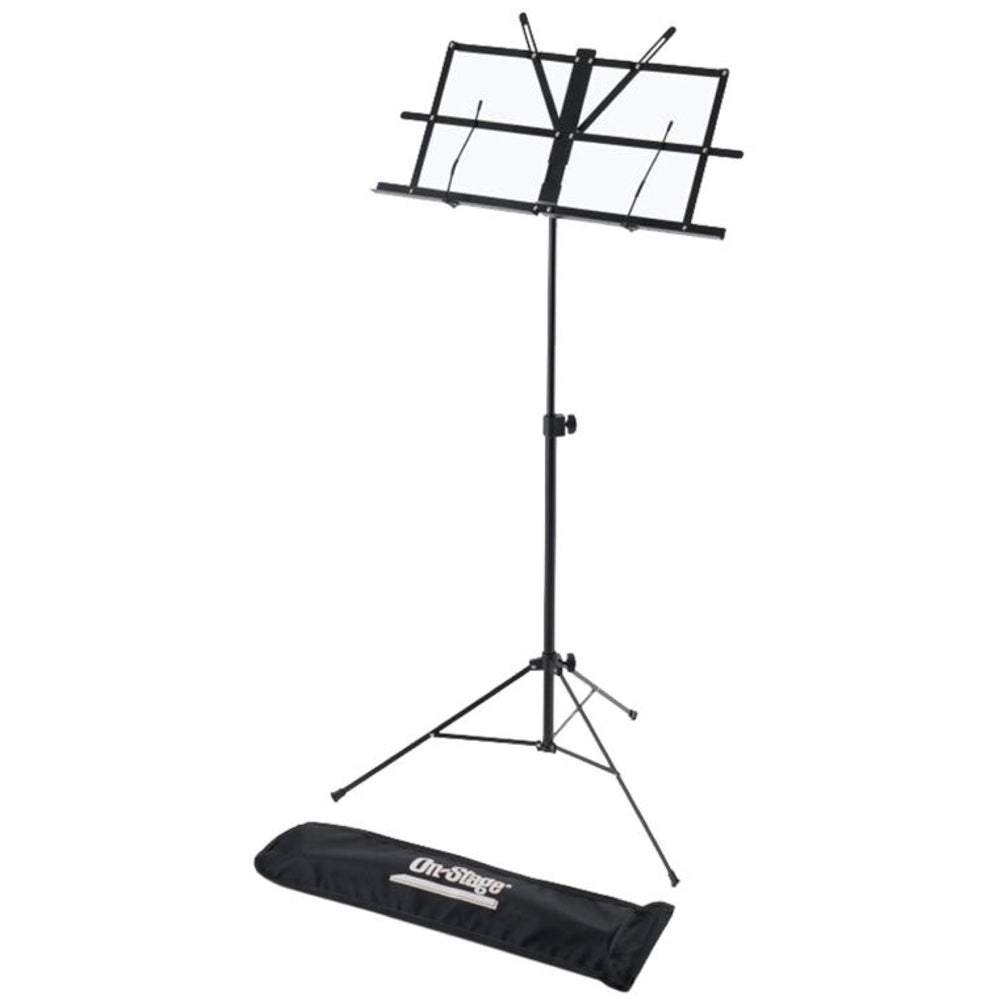 On-Stage SM7033BB - Sheet Music Stand with Removable Square Bookplate