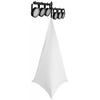 On-Stage SSA100B - Speaker/Lighting Stand Scrim - White