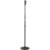 On-Stage MS9510 One Hand Mic Stand Round