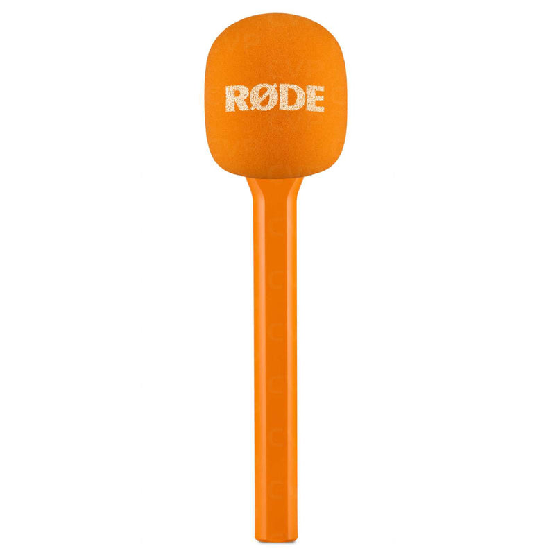 Rode Interview GO Handheld Mic Adapter for Wireless Clip-On Transmitter - Orange