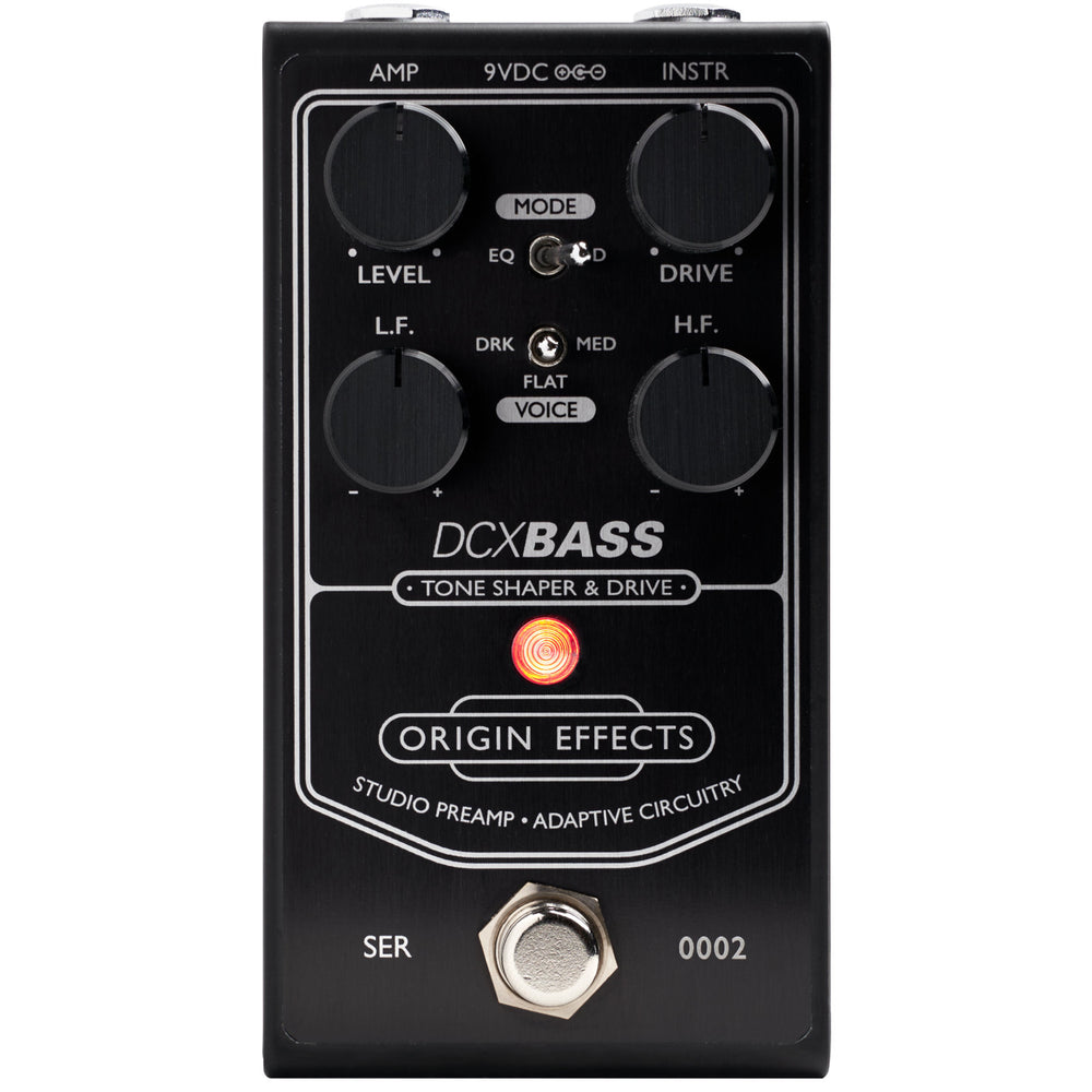 Origin Effects DCX Bass All Black Finish