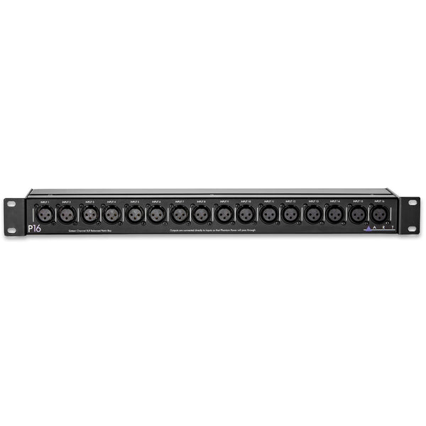 Art Pro Audio P16 XLR Balanced Patch Bay