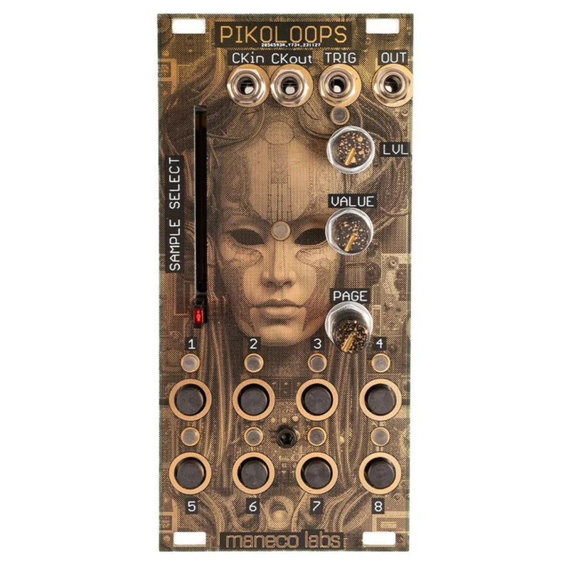 Maneco Labs Pikoloops Eurorack Sample Player Module