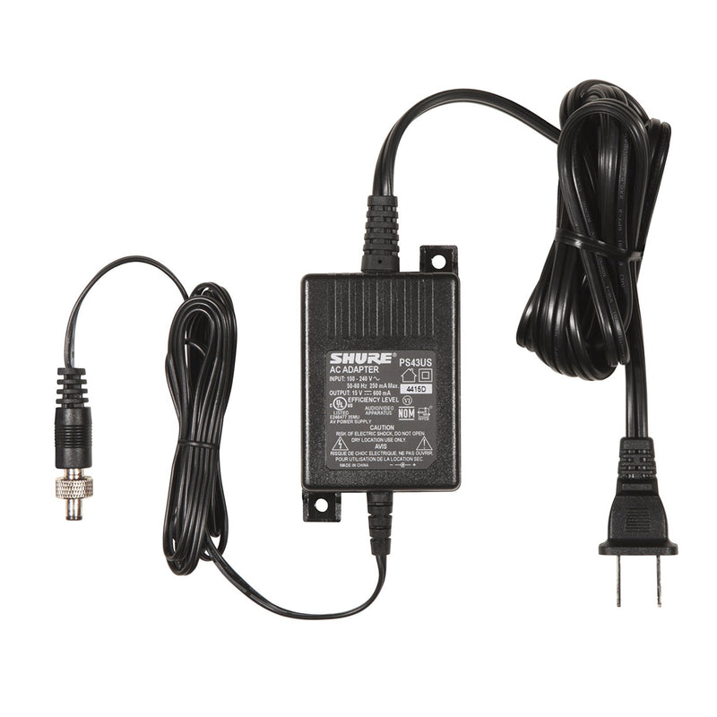 Shure PS43US 15V DC In-line Power Supply