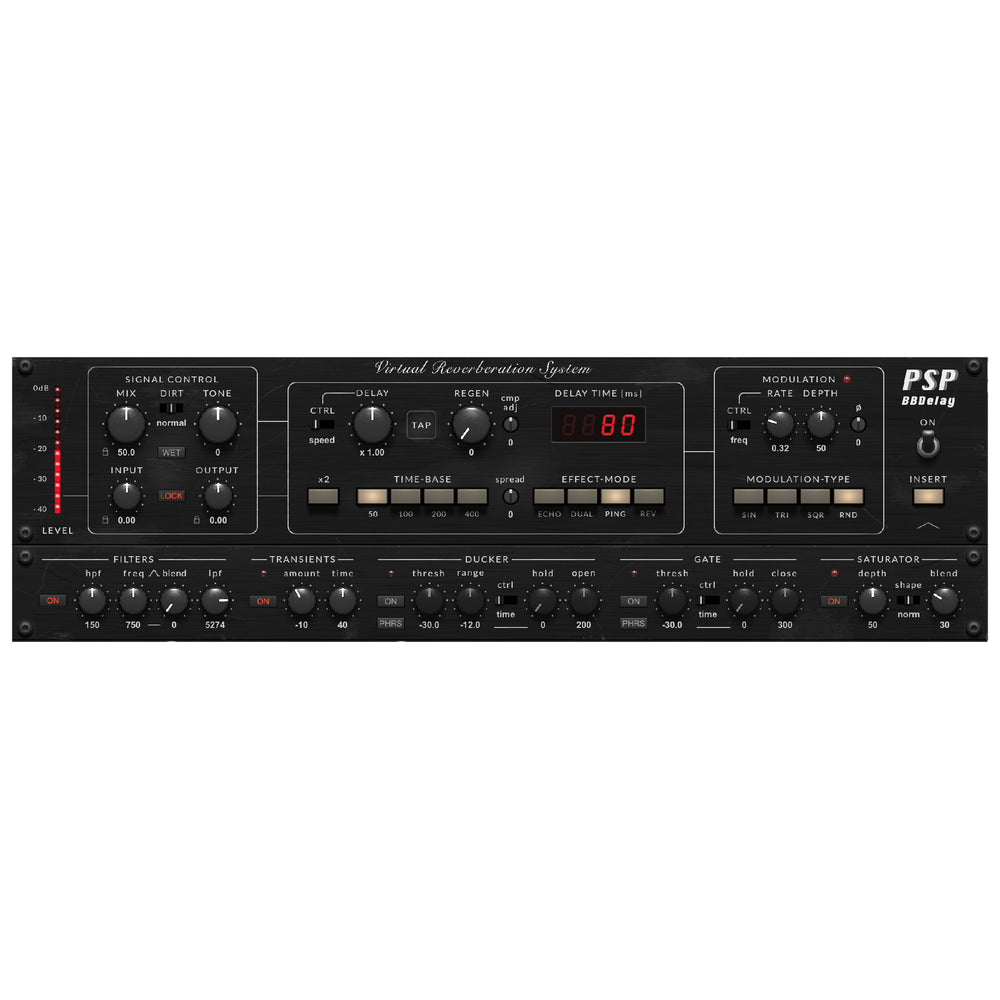 PSP Audioware BBDelay - Vintage BBD Ambience Processor