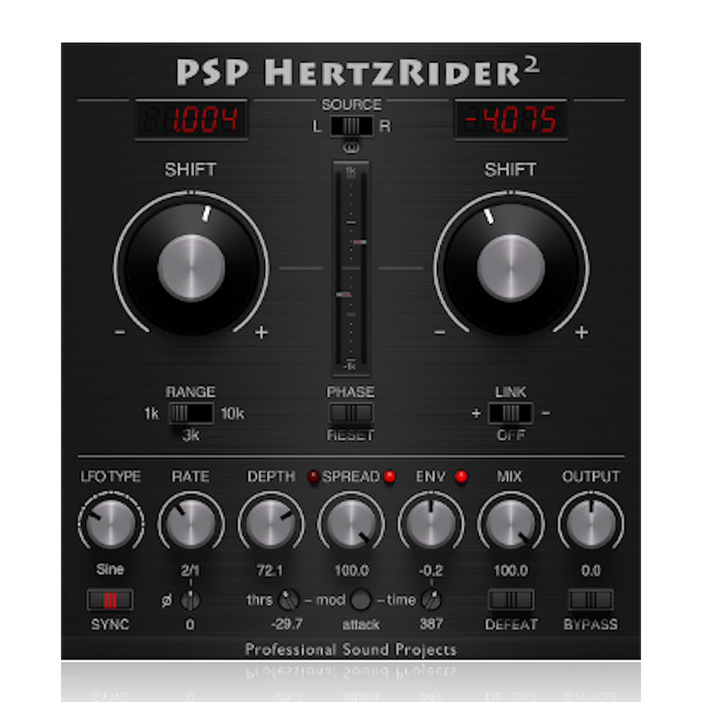 PSP HertzRider 2 - Frequency Shifter Plug-In