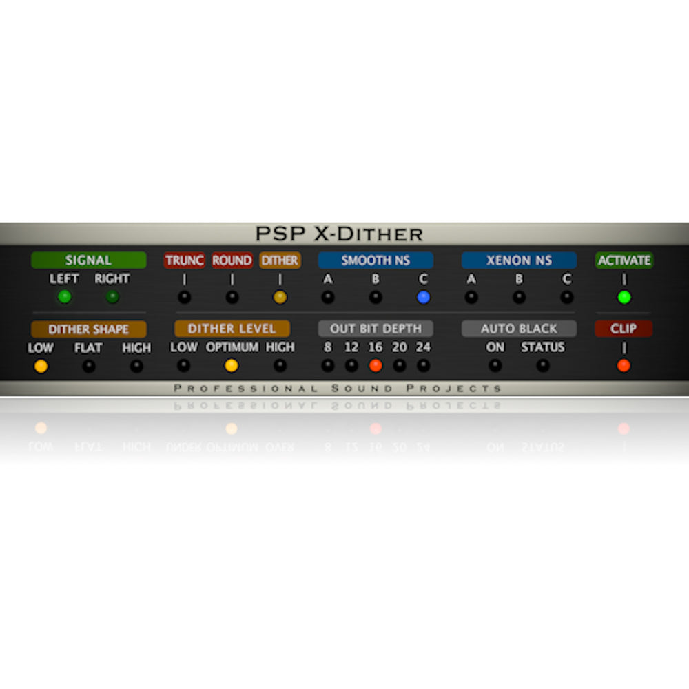 Dither Software PSP X-Dither - Hi-Quality Mastering Dither Processor