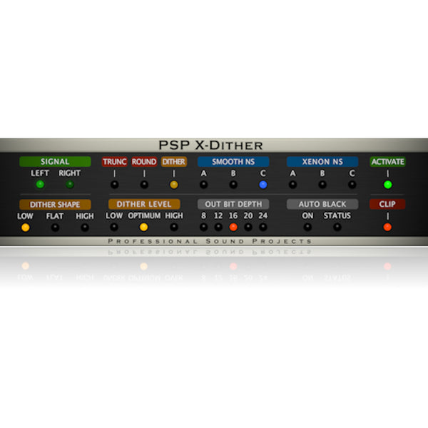 PSP X-Dither - Hi-Quality Mastering Dither Processor