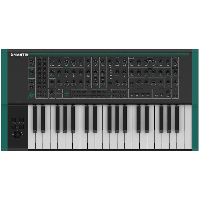 PWM Mantis Duophonic Hybrid-Analog Synthesizer