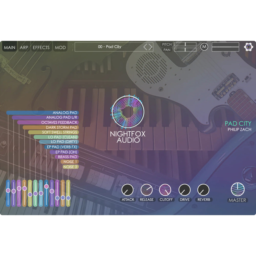 Nightfox Audio Pad City