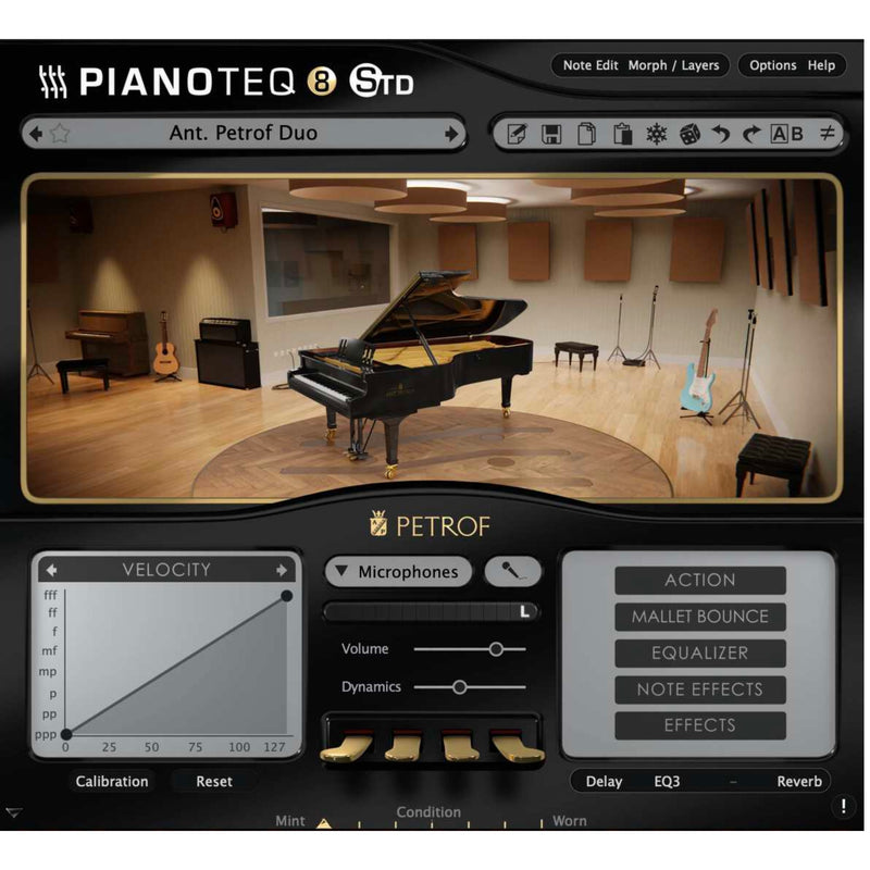 Pianoteq PETROF Grand Piano Collection