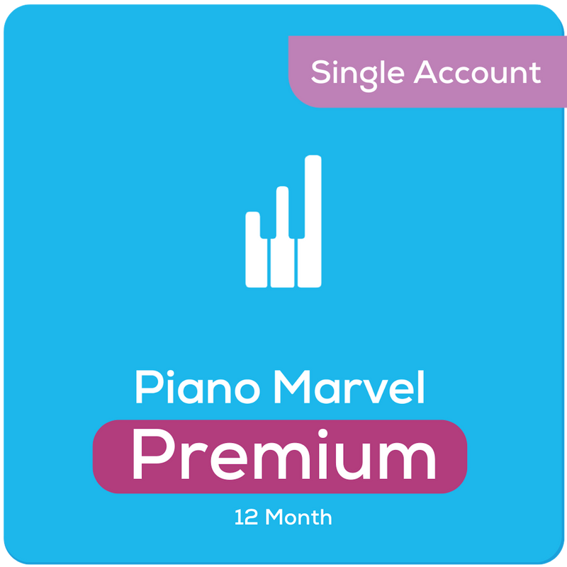 Piano Marvel 1 Year Subscription