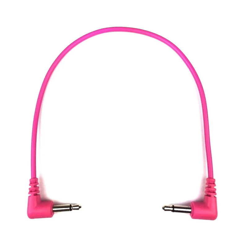 Tendrils Right Angled Eurorack Patch Cable 20Cm Magenta 6 Pa