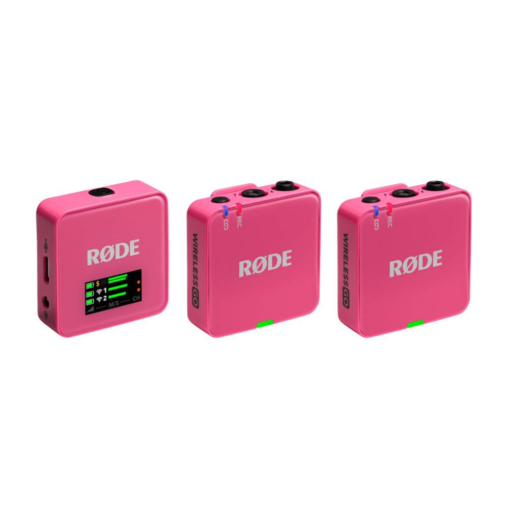 Rode Wireless GO (Gen 3) Compact Wireless Microphone Pink