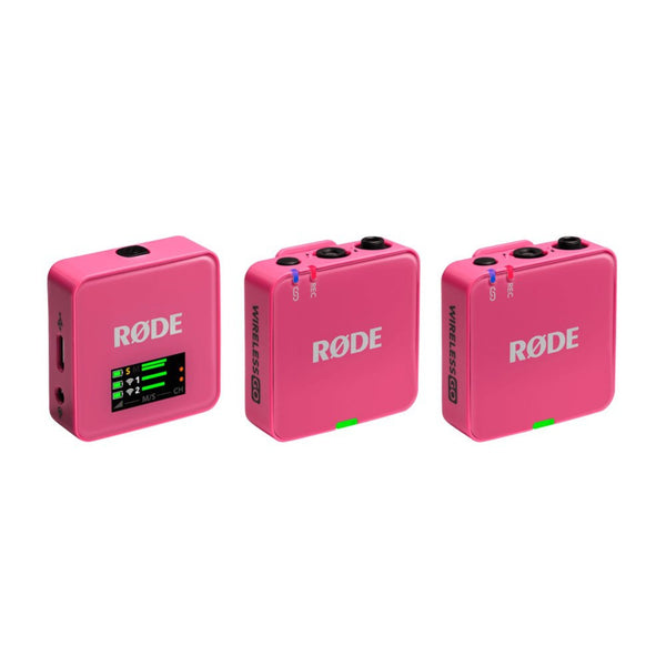 Rode Wireless GO (Gen 3) Compact Wireless Microphone Pink