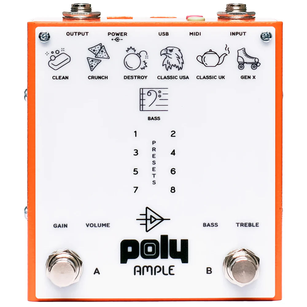 Pédale d'effets Poly Ample