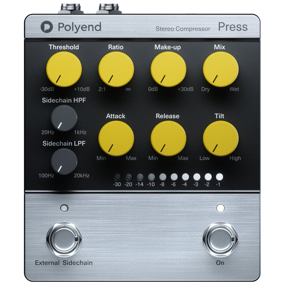 Polyend Press Analog Stereo Compressor