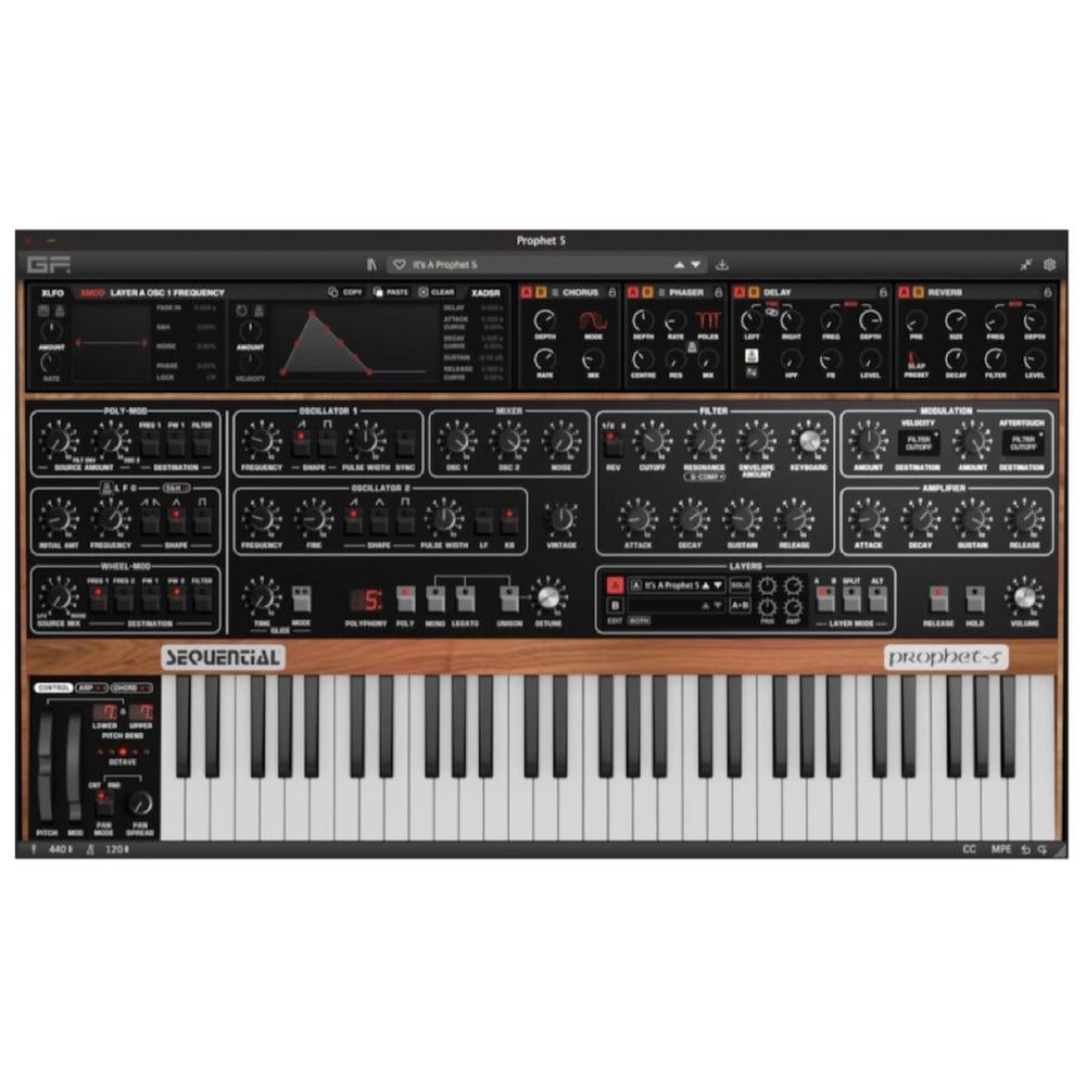 GForce Software Prophet~5