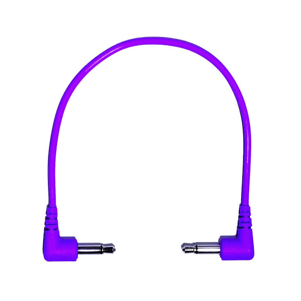 Tendrils Right Angled Eurorack Patch Cable 15Cm Purple 6 Pac