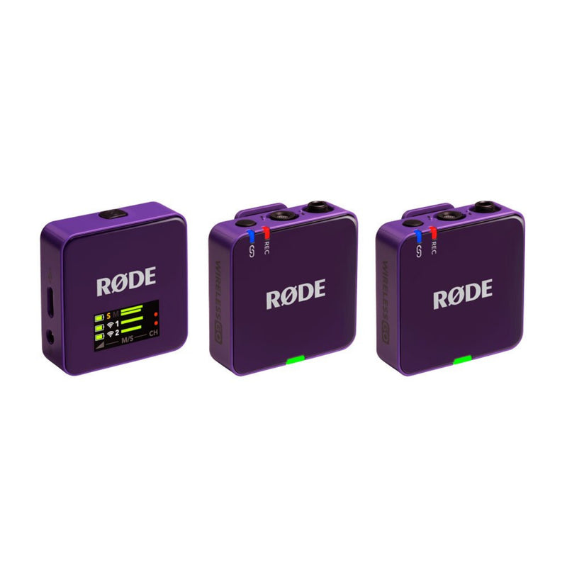 Rode Wireless GO (Gen 3) Compact Wireless Microphone Purple