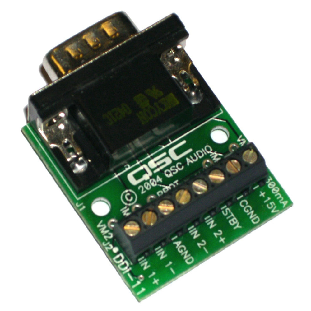 Carte accessoire DataPort QSC Q-SYS DDI-11