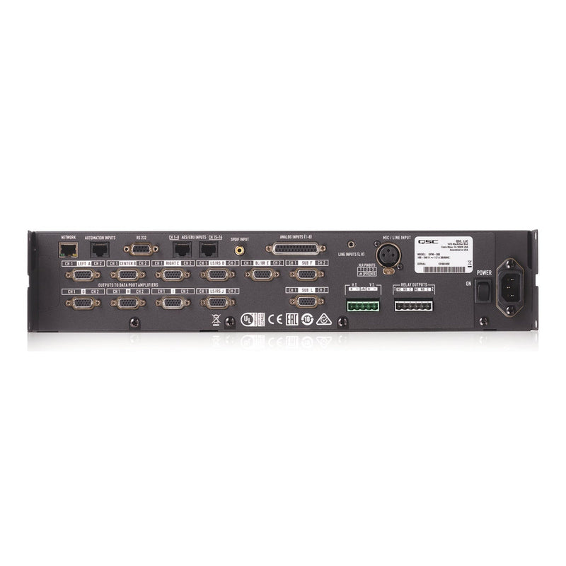 QSC Q-SYS DPM-300H Digital Processing Monitor 10-Chnl.w/HDMI