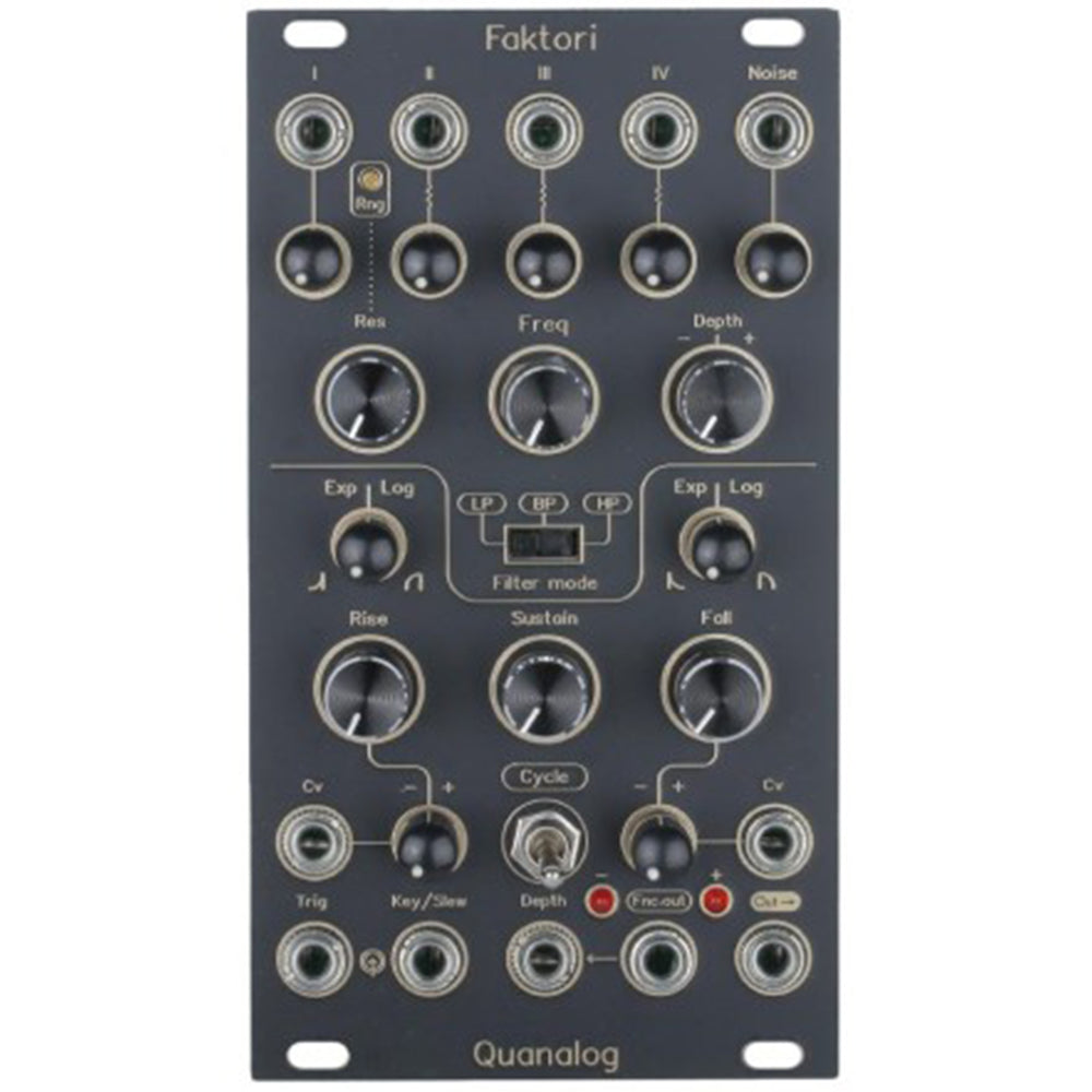 Quanalog Faktori - Filtre multimode, enveloppe et mélangeur