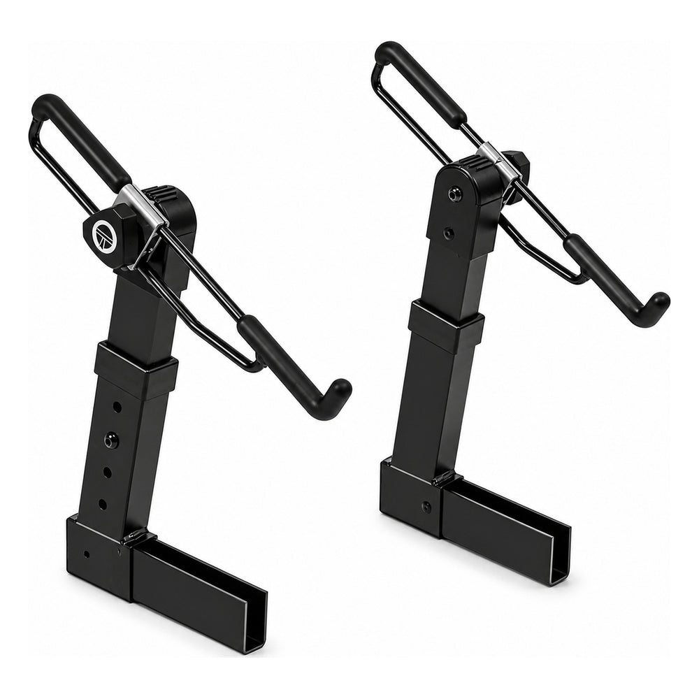 QuikLok M2 Adjustable Pair of Second Tier Add-ons for M91 Monolith Keyboard Stand- Black